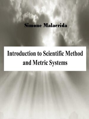 cover image of Introduction to Scientific Method and Metric System